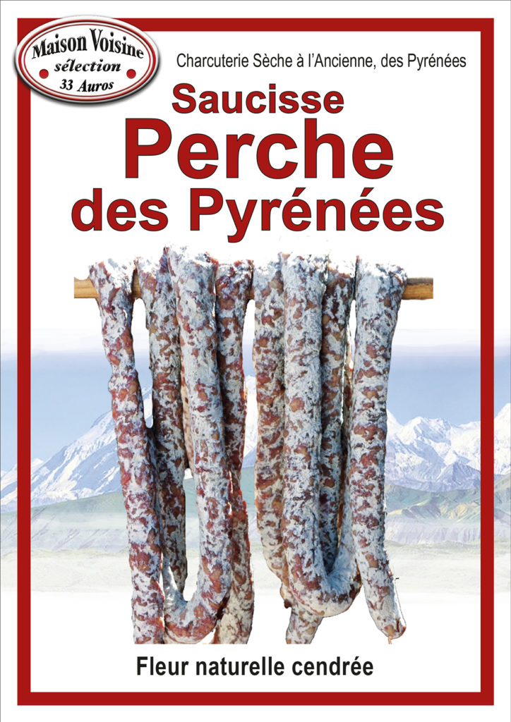 Saucisse perche des Pyrénées